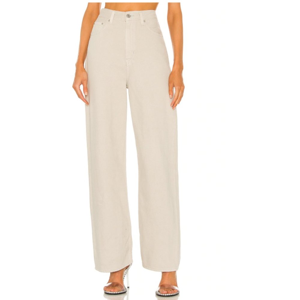 LEVI'S High Rise Loose in Mushroom Grey - Picture 8 of 16